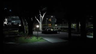 Euro Truck Simulator 2 - Seyir Noktaları - Stuttgart Şehir Merkezi - Gece - 4K screenshot 5