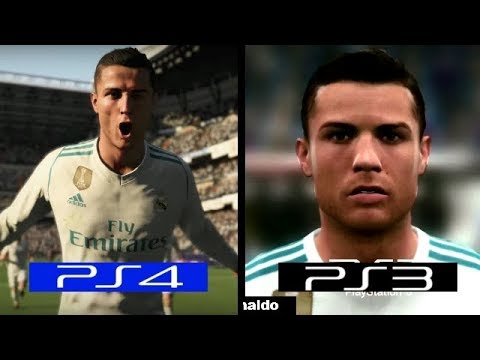 FIFA 18  Ps3 vs Ps4 Graphics & Gameplay Comparison 