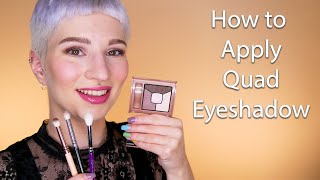 How to Apply Quad Eyeshadow | A Step by Step YouTube Tutorial for Beginners screenshot 2