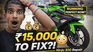 15,000 To Fix My Ninja 300? Repair Cost Performance Review