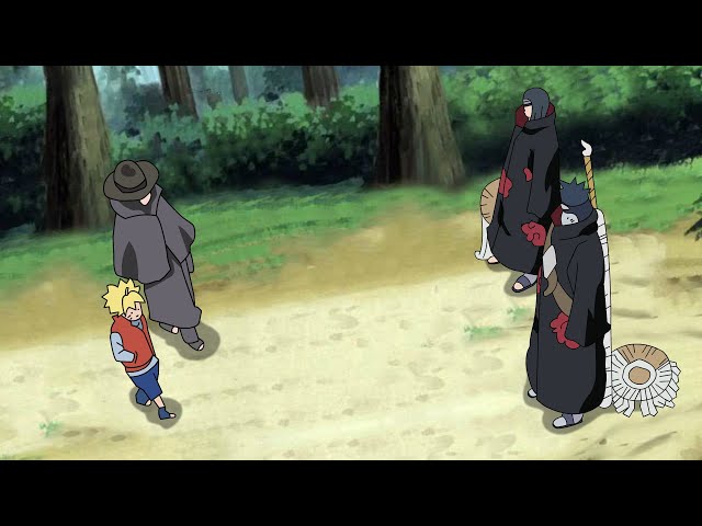 Boruto u0026 Sasuke Meet Young Itachi and Kisame - Boruto Episode Fan Animation class=