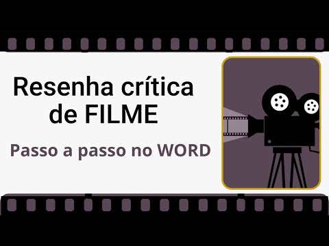How to make a MOVIE REVIEW – Example in Word step by step