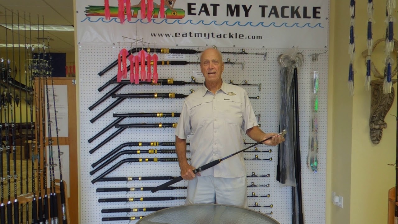 Fishing Kite Rod Blue Marlin Tournament Edition Fishing Rod from Eat My Tackle