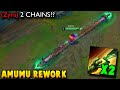 They Reworked Amumu and now he can Q twice in a row (wtf is riot thinking)