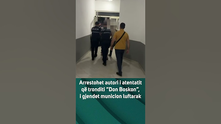 Arrestohet autori i atentatit që tronditi “Don Boskon”, i gjendet municion luftarak - Vizion Plus