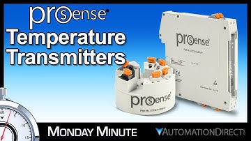 ProSense Programmable Temperature Transmitters from AutomationDirect