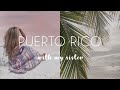 Travel vlog  puerto rico with my sister pink lagoon  sunflower field  beach