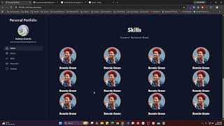 Building Project: Personal Portfolio - Day 2 Part 1