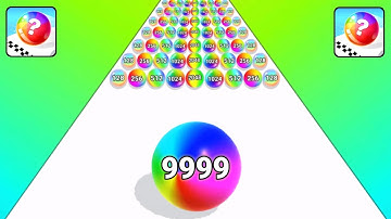 Slinky hope vs 🧶Ball run 2048 infinity gameplay max level part 21