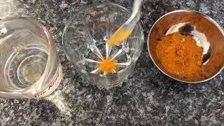 How To Make Turmeric Water (Simple)