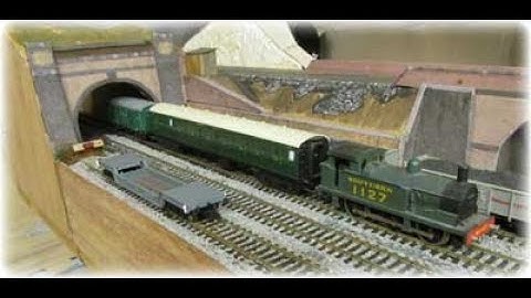Buckland Junction Loft Model Railway 7. Open Frame Baseboard Technique My Way Plus Example Photo
