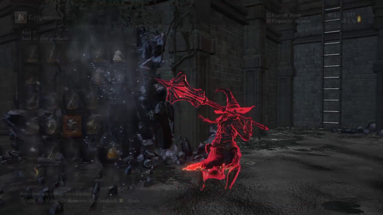 DARK SOULS 3 Ringed city ladder kill