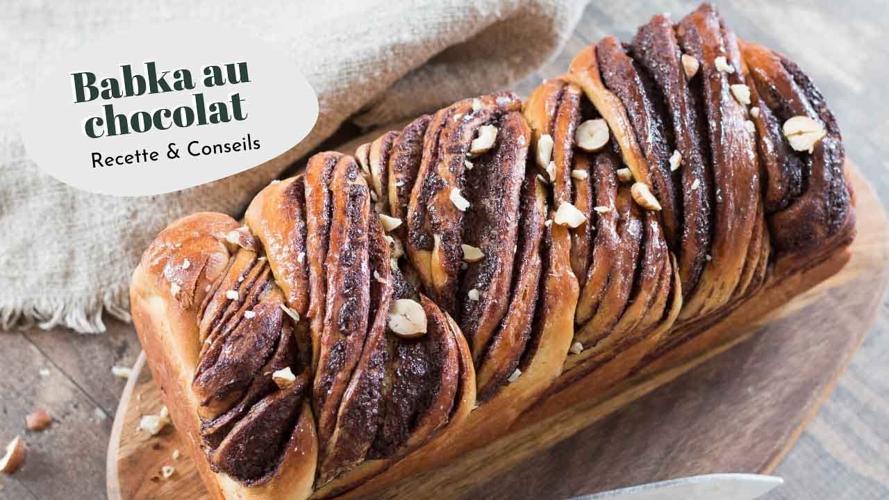 Babka Au Chocolat Krantz Cake Brioche Marbree La Cuisine D Adeline