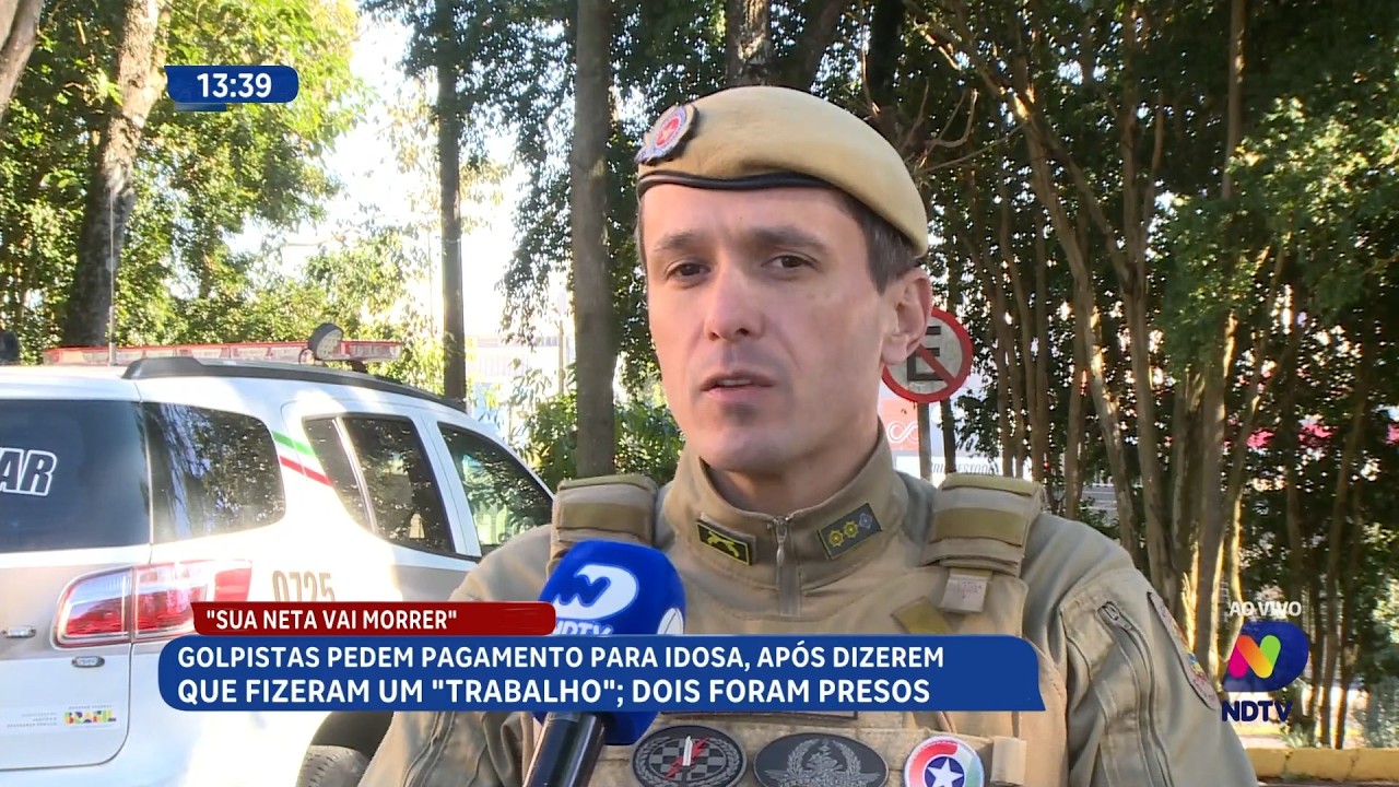 Criminosos usam ameaça espiritual para tentar extorquir idosa
