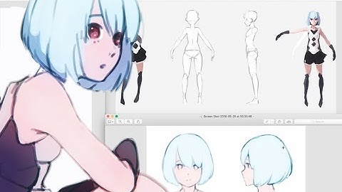 Character Design! [CharacterModellingTutorial2016] - Week #3