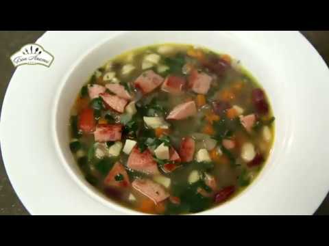 Видео: Супа от боб и наденица