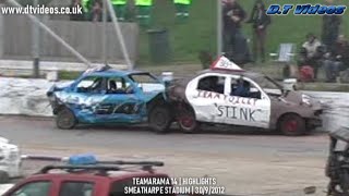 Teamarama 2012 | Banger Racing | Highlights | Smeatharpe Stadium