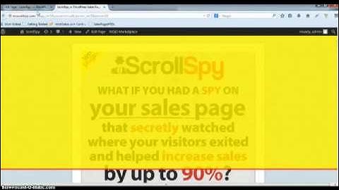 Review: WordPress ScrollSpy Features and Tutorial