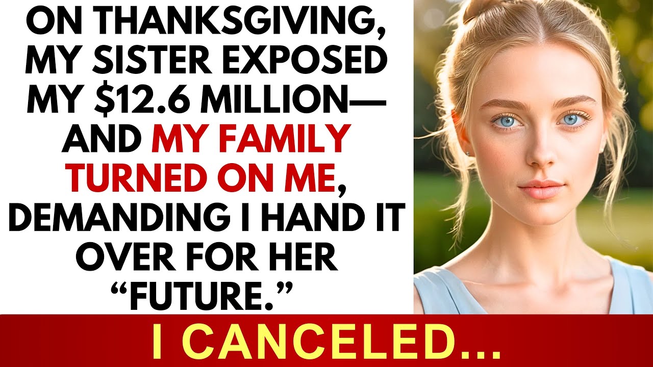 My Sister Revealed My $12.6 Million on Thanksgiving—Then My Family Demanded I Fund Her Life