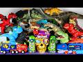 Jurassic World Unboxing Review Asmr Colorful Dinosaur T-rex D-rex Titanosaurus Mamenchisaurus Eggs