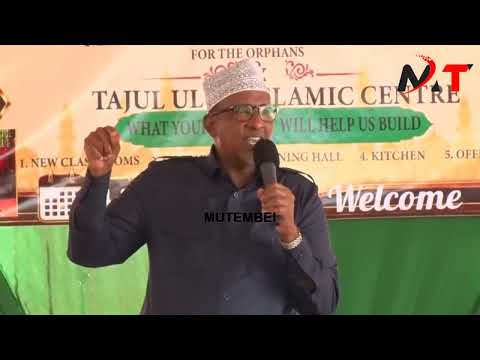 WAKIKUYU SIO LAZIMA MKUWE NA RAIS AMA DEPUTY PRESIDENT NDIO SERIKALI IKUWE NZURI''CS ADEN DUALE