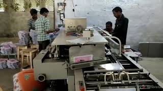 Automatic Horizon 6 Clamp Note Book Making  Perfect binding Machine sale +918296480078