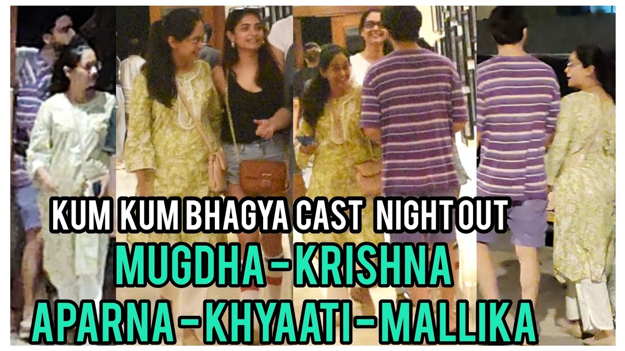 1/2 Mugdha Chaphekar , Krishna Kaul , Aparna Dixit , Khyaati Keswani and Mallika 's Night out Time