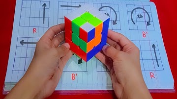 How To Make "Exchanged Rings"💍Pattern on 3x3 Rubik