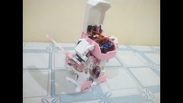 Catapult msa8: Bipedal robot walk using arduino esp32 .