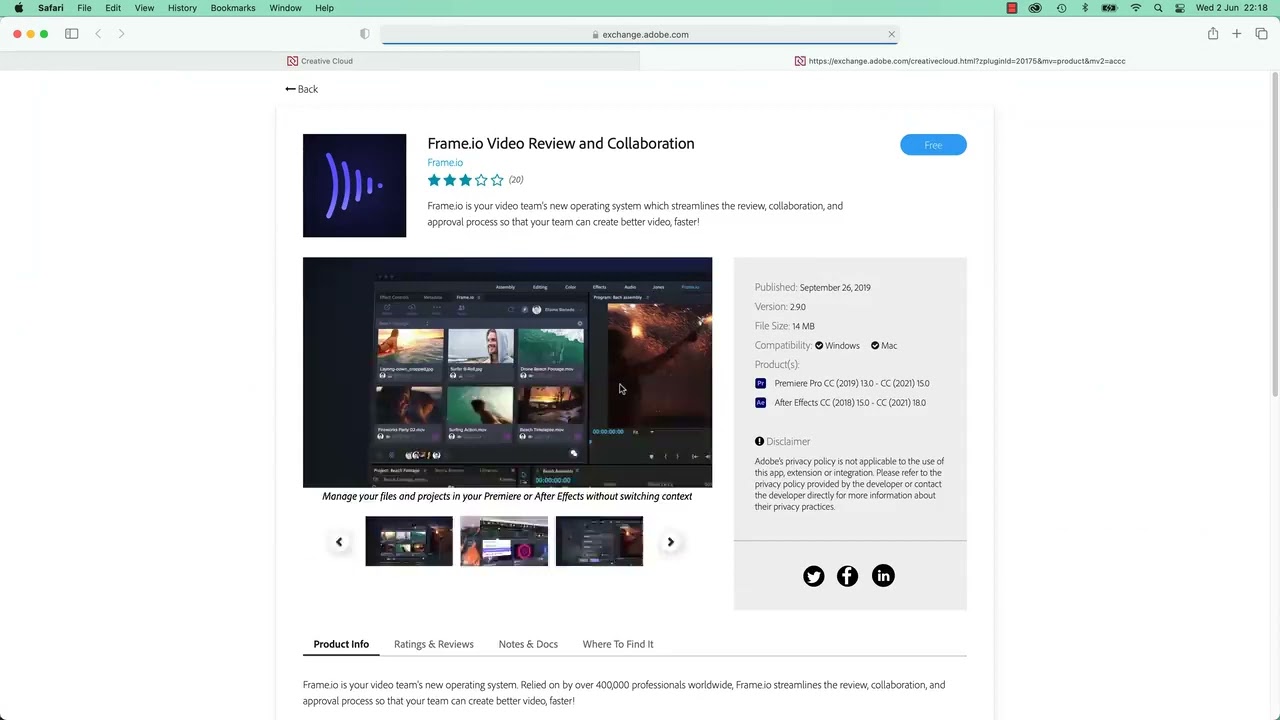118 Installing plugins extensions like Wipster in Premiere Pro