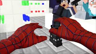 REALISTIC MINECRAFT! SPIDERSTEVE IN MINECRAFT |  Minecraft In Real Life | Top 3 BEST Animations