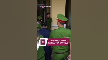 Khoảnh khắc Ngọc Trinh ra hầu tòa sáng 2/2 #shorts | VnExpress