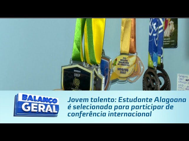 Jovem talento: Estudante Alagoana é selecionada para participar de conferência internacional
