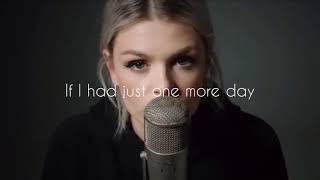 Hurt - Christina Aguilera (Cover By: Davina Michelle ) lyrics Resimi