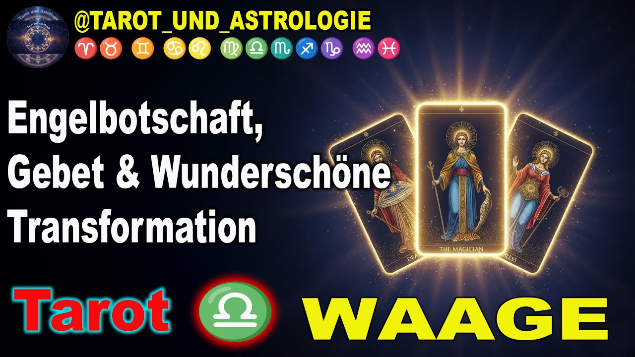 WAAGE ♎ Waage Tarot – Engelbotschaft, Gebet & Wunderschöne Transformation
