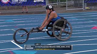 Tatyana McFadden Starts Off Strong With Her 400m Finish At Paralympic Trials