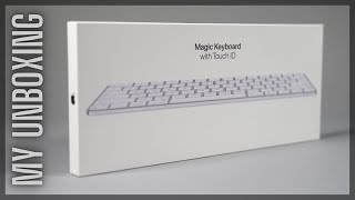 Unboxing Magic Keyboard With Touch Id Typing Sound | Asmr