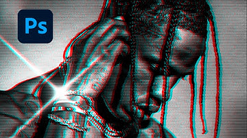 Glitch Effect in Photoshop: Tutorial 2025