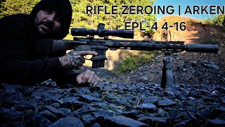 Zeroing Your SPR | Arken EPL4 4-16 | 20 Round Grouping 