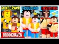 FAMILIA MIKECRACK vs FAMILIA TROLLINO vs FAMILIA INVICTOR en BROOKHAVEN - Roblox YoSoyLoki