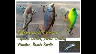 :   Zipbaits Calibra, Jackall Chubby Vibration, Rapala Rattlin