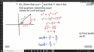 Finding Angles Using the CAST Rule