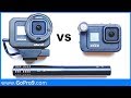 GoPro Media Mod VS GoPro Pro 3.5mm Mic Adapter For Hero 8 Black External Vlogging Mic Test Indoor