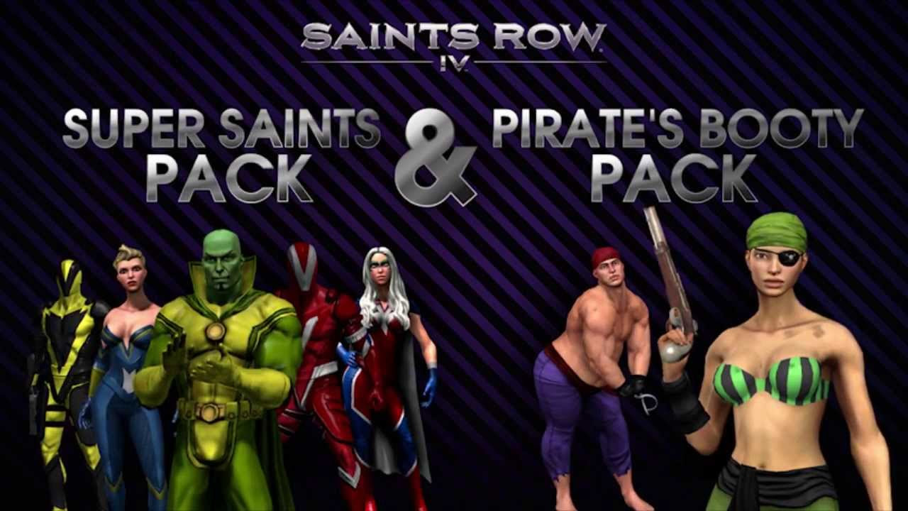 Saints Row IV: Super Saints and Pirate Booty Pack Official Trailer