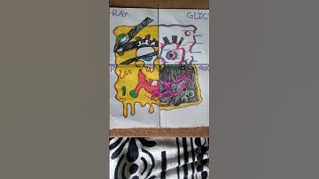 SpongeBob 4 different styles drawing #Art #drawing # SpongeBob SquarePants #viralshorts