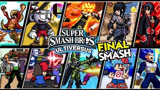 All New Characters: Final Smashes in SSBCrusade UltiVersus v4