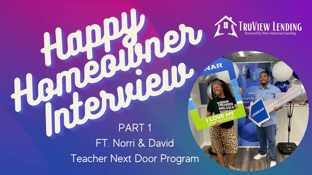 Happy Homeowner Interview with TruView, Norri & David! (PART 1)