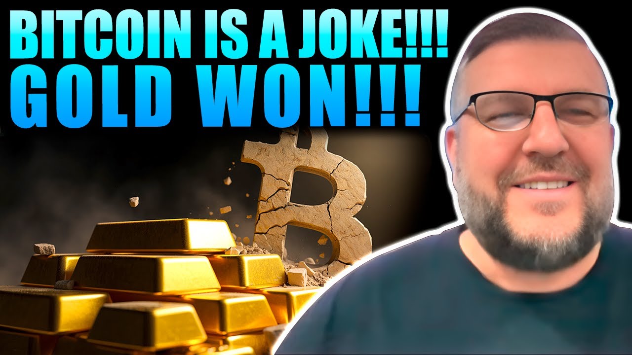 BITCOIN IS A JOKE!!! GOLD WON!!!