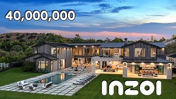 I Built a $40M Mansion in inZOI 🤯 You Won’t Believe This Build!