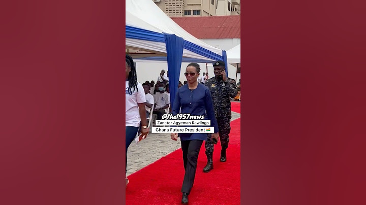 Ghana future female president 🇬🇭Zanetor Agyeman Rawlings